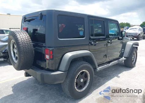 2013 Jeep Wrangler Unlimited Sport from USA, damaged, VIN 1C4BJWDG7DL583686